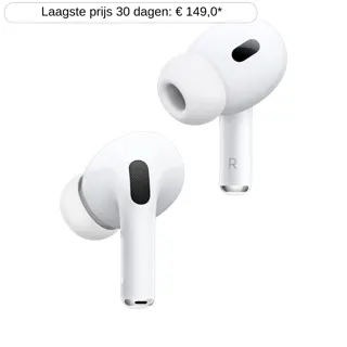 Apple Airpods Pro 2e Generatie Magsafe Usb-c In-ear Draadloze Oordopjes Met Noise-cancelling Wit
