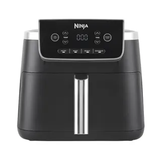 Ninja Air Fryer PRO 4.7L, Enkele Lade, 4-in-1, Airfryer, Roosteren | Opwarmen, Drogen, Voor 1-2 Porties, Digitaal, Voor Bevroren Voedsel, Anti-aanbak Lade & Mandje, 2000W, Zwart AF140EU